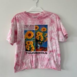 Claude Monet Cropped T-shirt